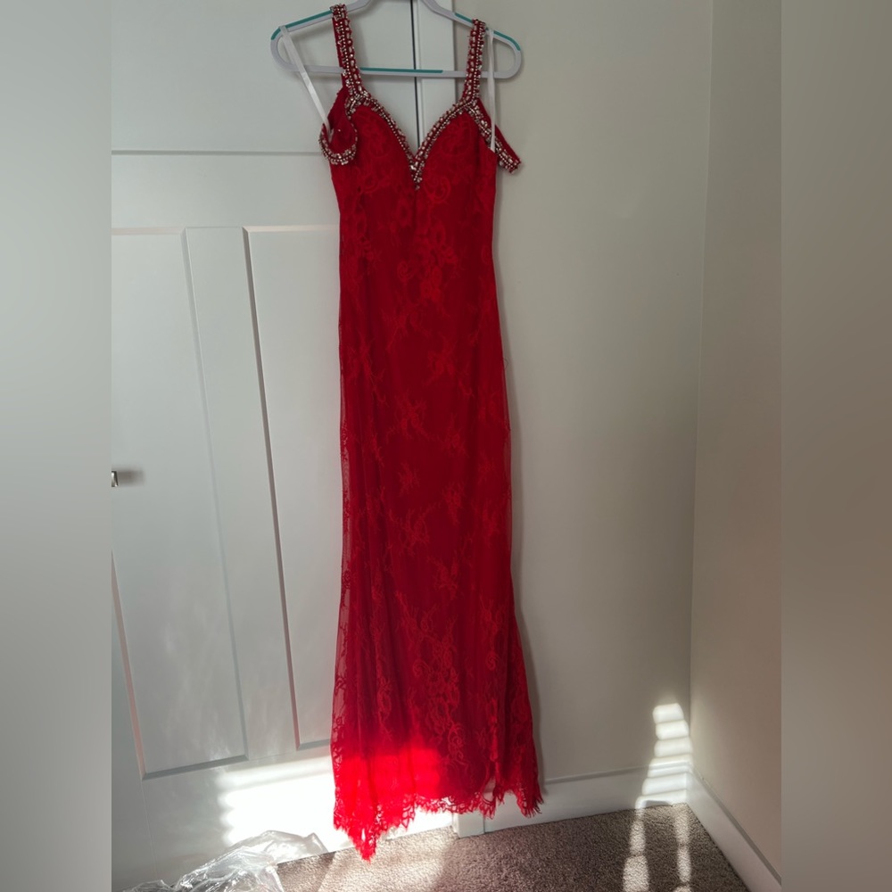 Red Prom/formal dress! Worn once